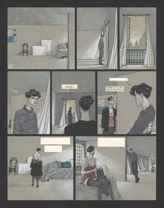 Miguelanxo Prado - Cr&eacute;puscule, Planche originale n&deg;62, oeuvr