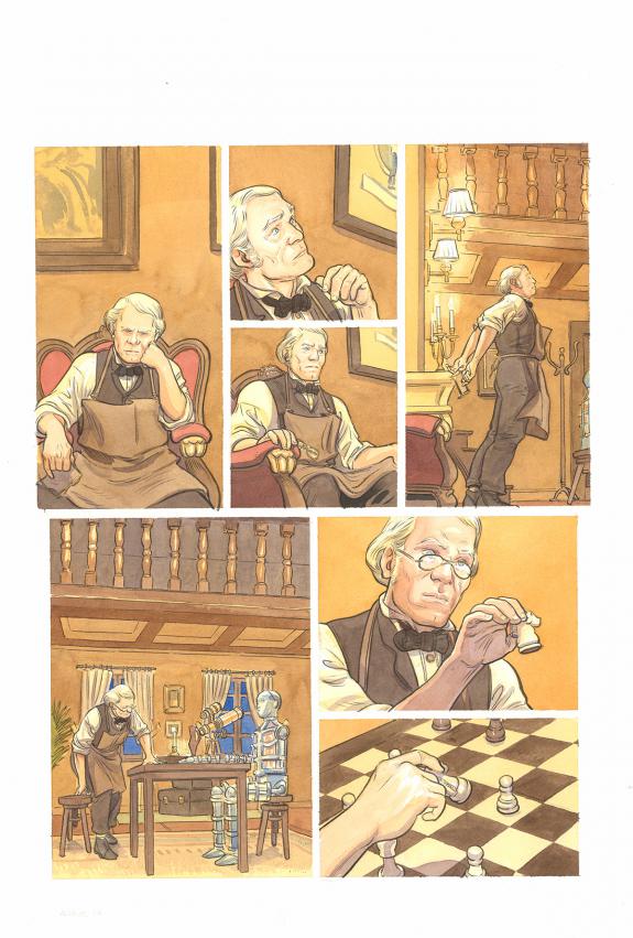 Julen Ribas - Artifices, un magicien en Alg&eacute;rie, Planche ori