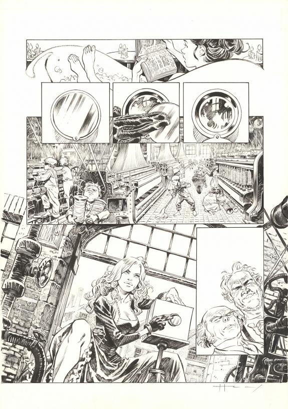 Josep Homs - Shi, Black Friday, Planche originale n&deg;16