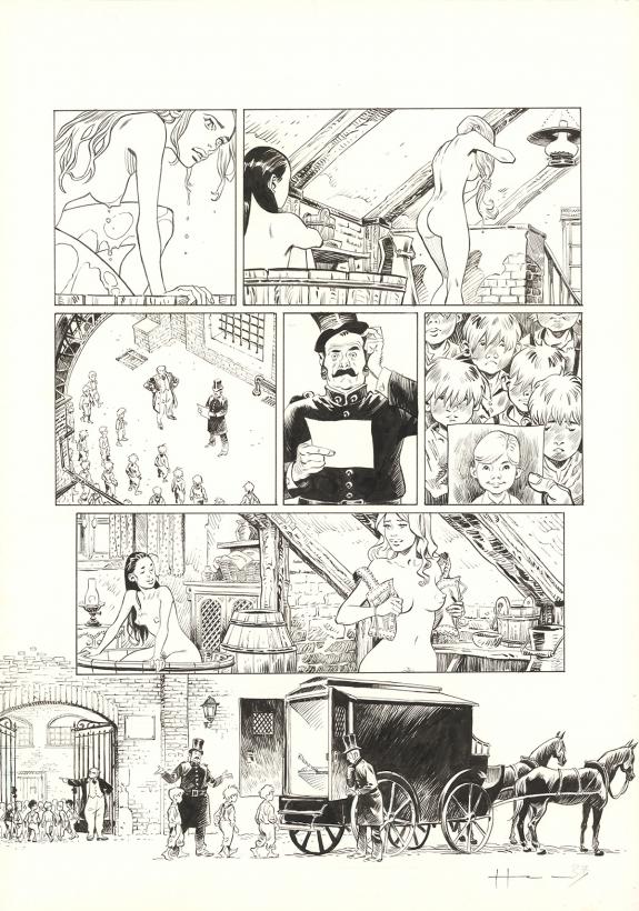 Josep Homs - Shi, La Grande Puanteur, Planche originale n&deg;37