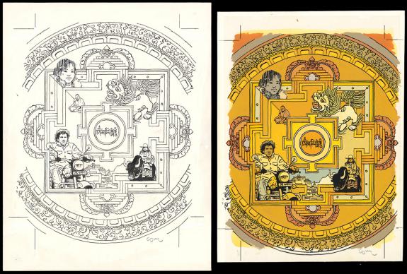 Cosey - Jonathan, Intégrale n°7 - T.17, Couverture originale