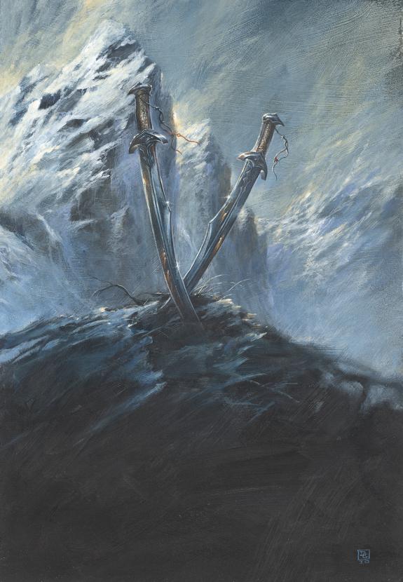 Didier Graffet - Cycle Drenaï, Les Épées du jour et de la nu