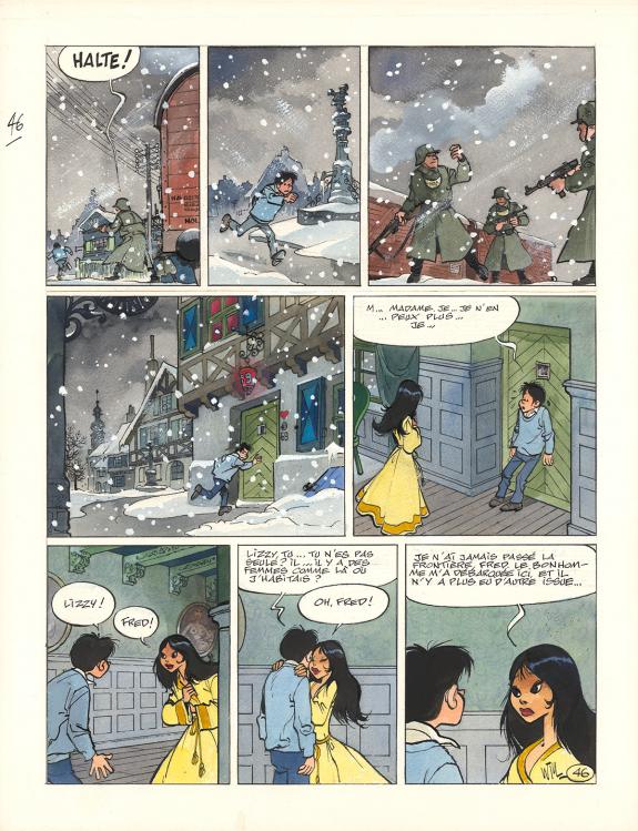 Will - La 27e lettre, Planche originale n&deg;46