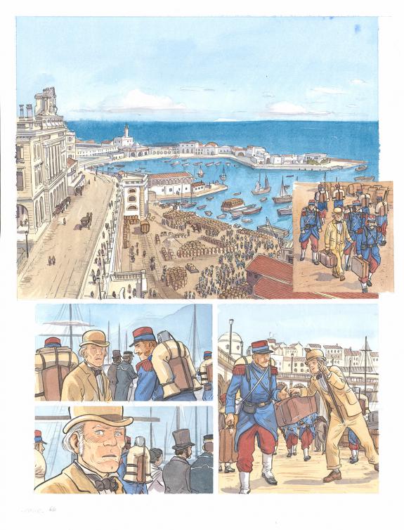 Julen Ribas - Artifices, un magicien en Alg&eacute;rie, Planche ori
