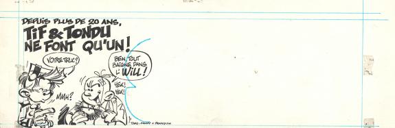 Janry - Illustration originale, hommage &agrave; Will