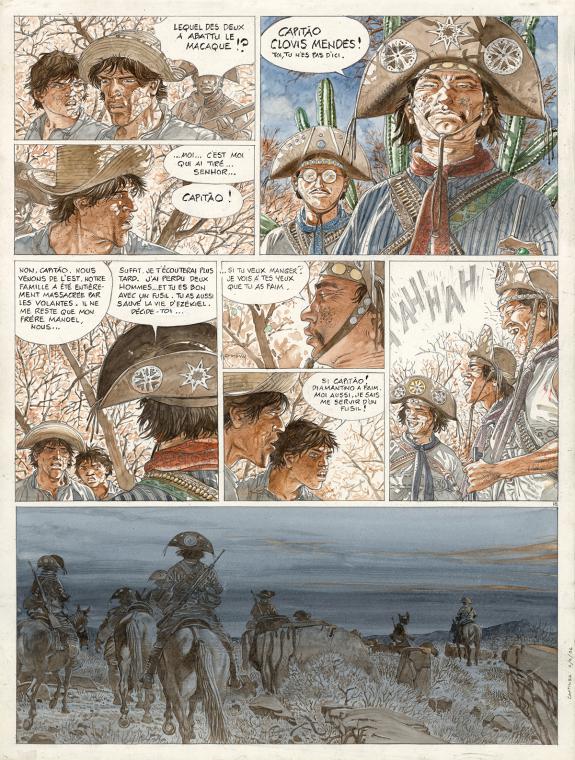 Hermann - Caatinga, Planche originale n&deg;18