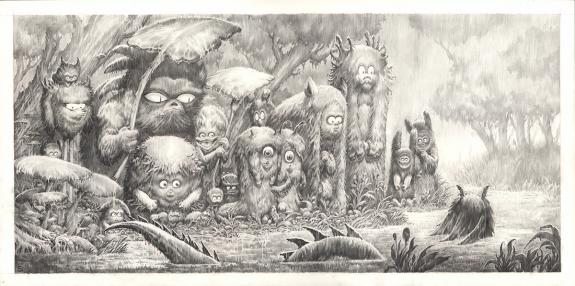 Stan Manoukian - Illustration originale, "Appearence of the 