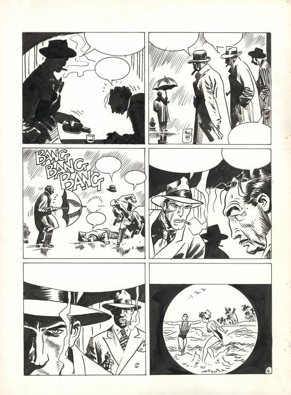 Jordi Bernet - Torpedo, Planche originale n&deg;04
