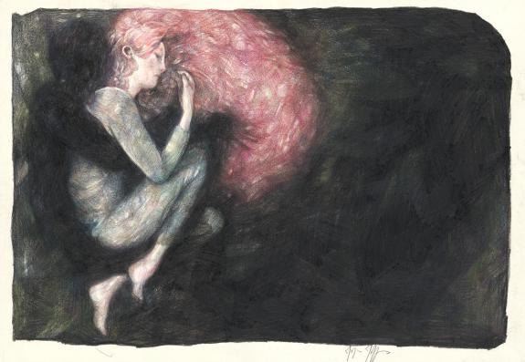 Marco Mazzoni - Les Sorci&egrave;res de Venise, L'&Eacute;lue, Illustratio