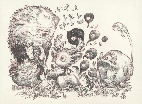 Stan Manoukian - Meelo's Big Adventure, Illustration origina