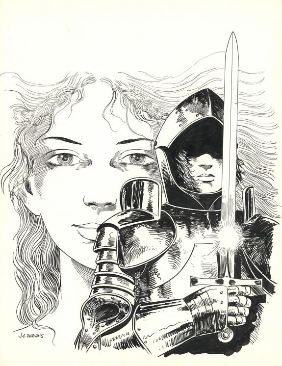 Jean-Claude Servais - Pour l'amour de Gueni&egrave;vre, Couverture 