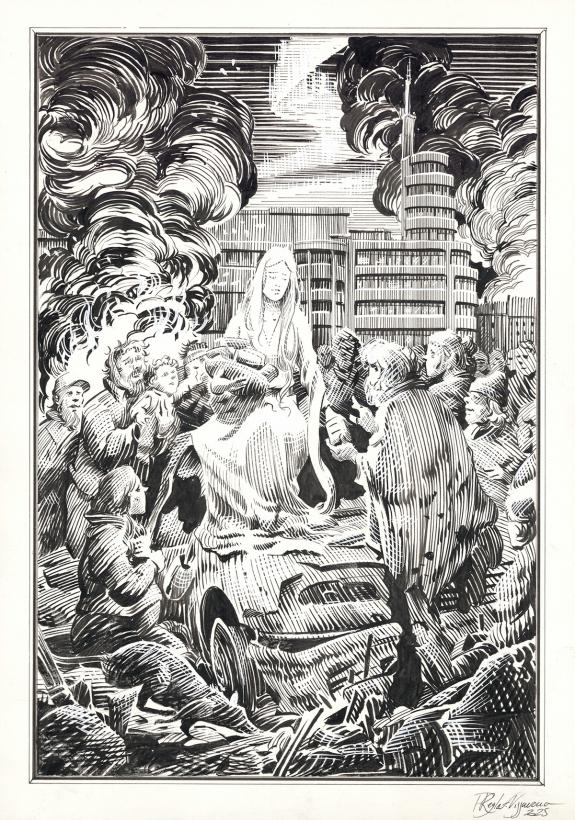 Patrice R&eacute;glat-Vizzavona - OFF, Illustration originale, ouve