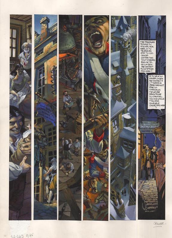 Jean-Fran&ccedil;ois Cellier - Le Ma&icirc;tre du hasard, Paris, Planche 