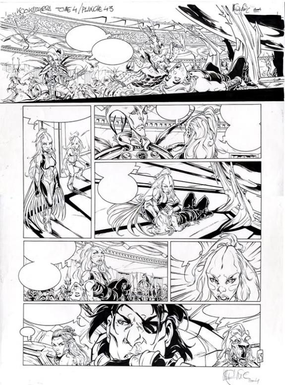 Nicolas Mitric - Kookaburra, Syst&egrave;me Ragnarok, Planche origi