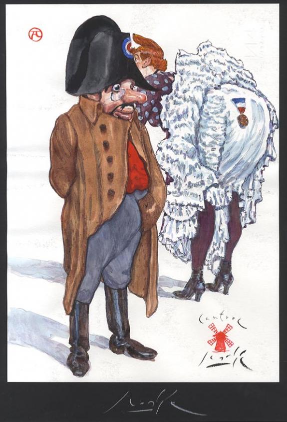 Gradimir Smudja - Le Bordel des muses, Illustration original