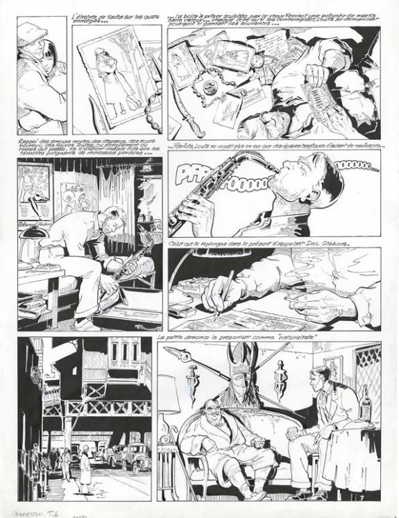 Jean-Paul Dethorey - Louis la Guigne, Charleston, Planche or