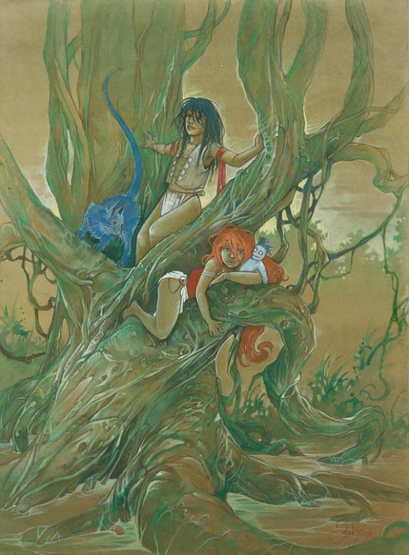 Eric Stalner - Hera, Illustration originale