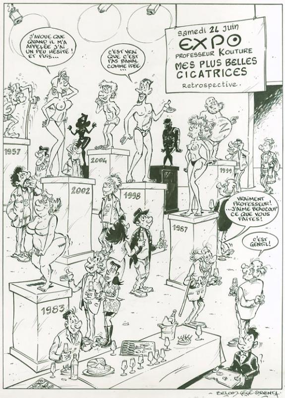 Alain Sirvent - Les Toubibs, Sur les dents !, Illustration o