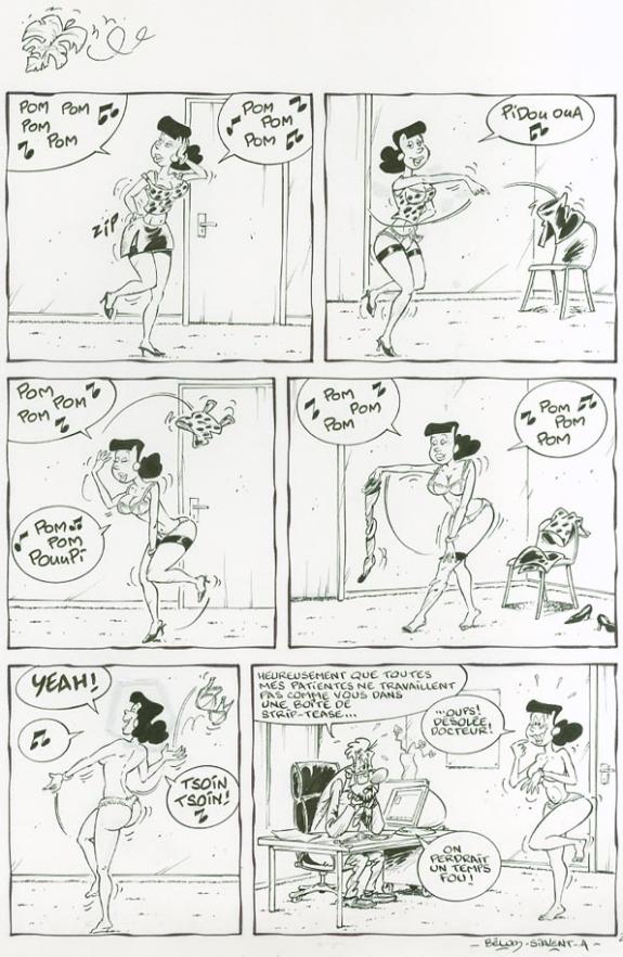 Alain Sirvent - Les Toubibs, C'est grave, docteur ?, Planche