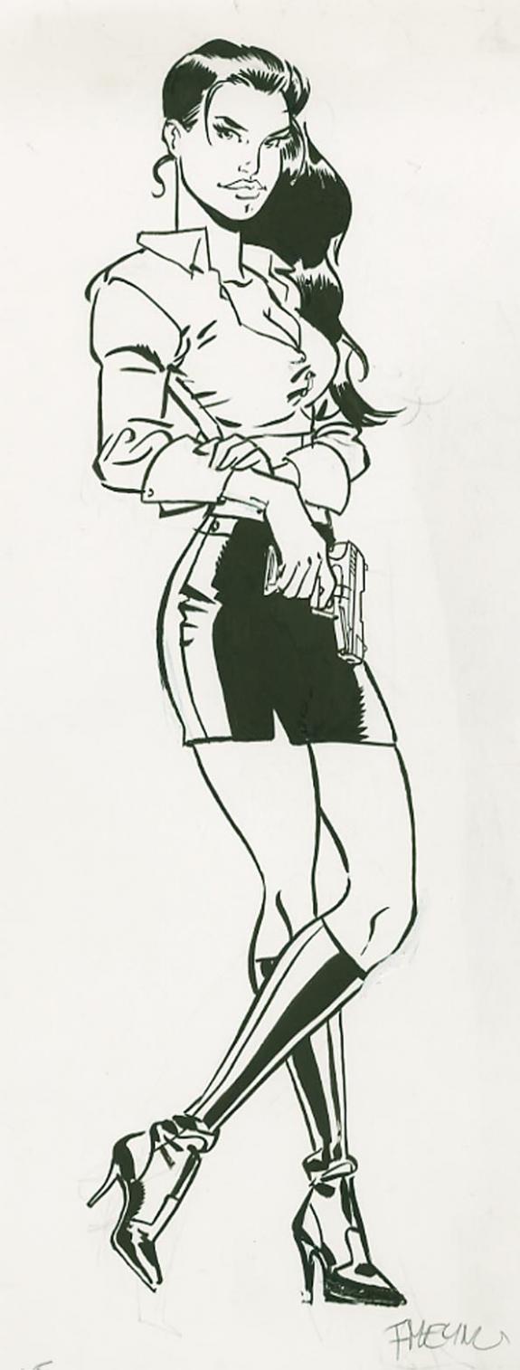 F&eacute;lix Meynet - Les &Eacute;ternels, Illustration originale