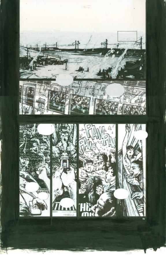 Freddy Martin - Apr&egrave;s la guerre, Volume 1, Planche originale