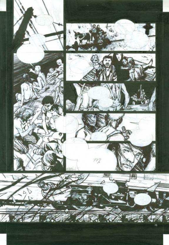 Freddy Martin - Apr&egrave;s la guerre, Volume 1, Planche originale