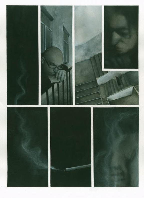 Attila Futaki - Spiral, Planche originale n&deg;37