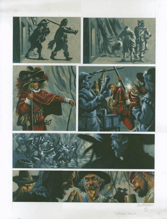 Jean Denis Pendanx - J&eacute;ronimus, Deuxi&egrave;me partie, Planche ori