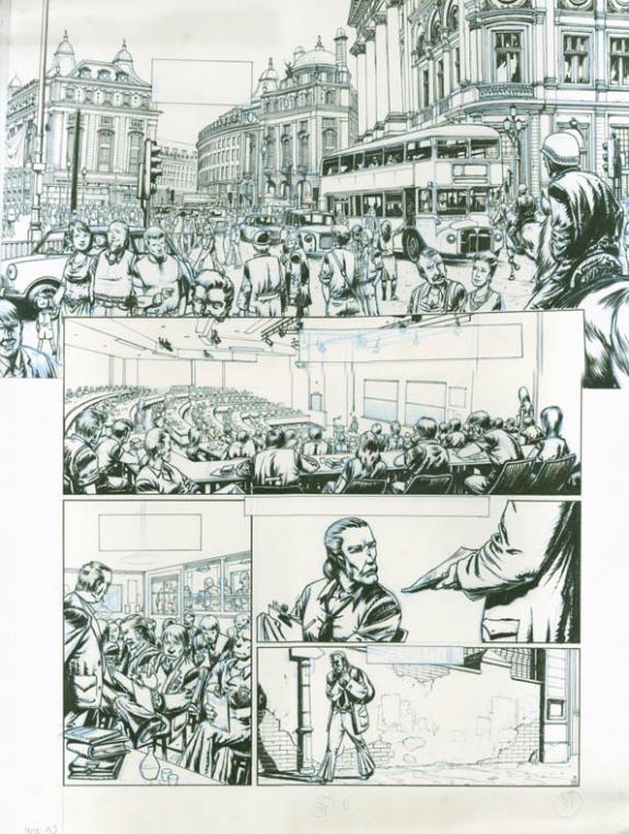 Jef - Une balle dans la t&ecirc;te, Angus, Planche originale n&deg;31