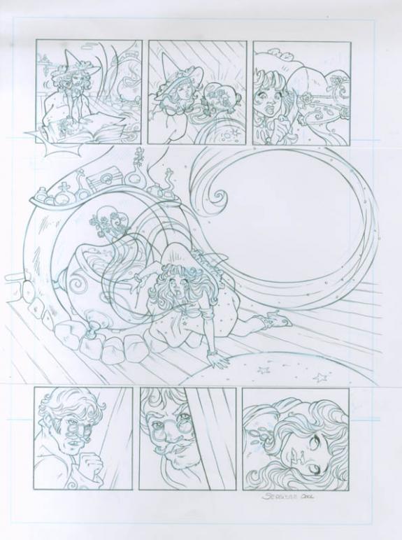 Ood Serri&egrave;re - Sweety Sorcellery, Le coeur d'A&iuml;-Lynn, Planch