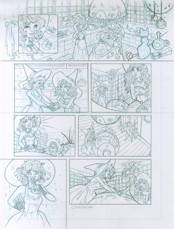 Ood Serri&egrave;re - Sweety Sorcellery, Le coeur d'A&iuml;-Lynn, Planch