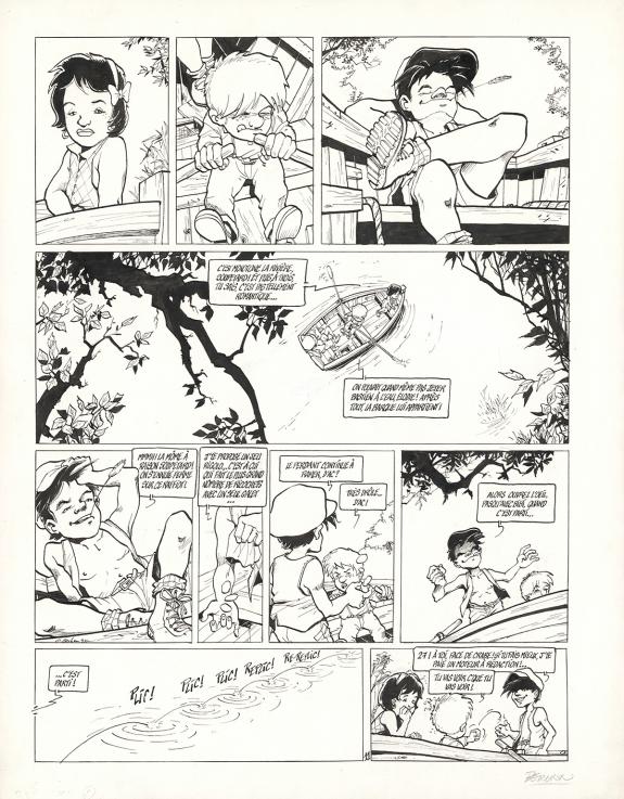 Olivier Berlion - Le Cadet des Soupetard, Le moucheur, Planc