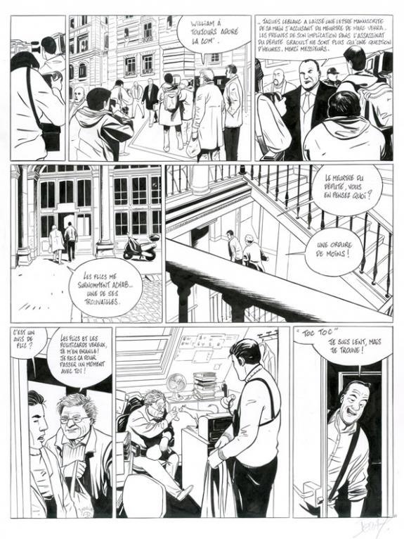 St&eacute;phane Douay - Commandant Achab, N&eacute; pour mourir, Planche o