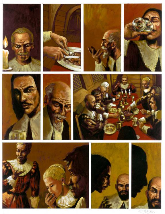 Jean Denis Pendanx - J&eacute;ronimus, Planche originale n&deg;57