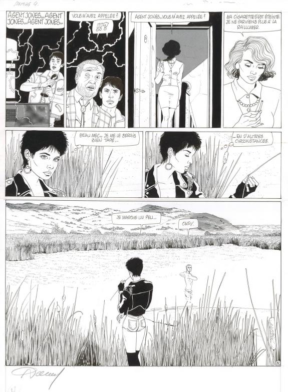 Renaud - Santiag, De l'autre c&ocirc;t&eacute; du Rio , Planche originale