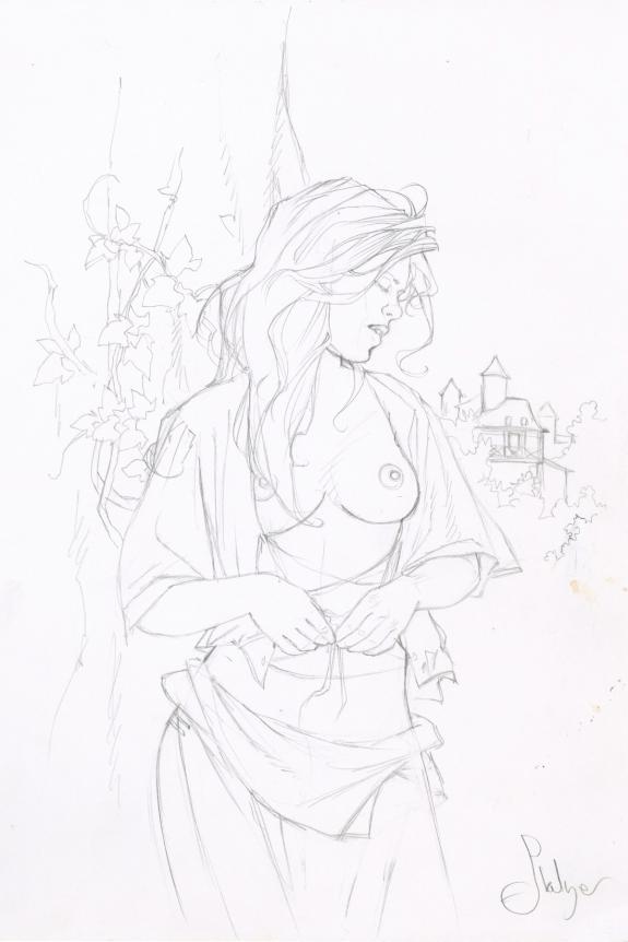 Eric Stalner - Le Roman de Malemort, Le don du sang, illustr