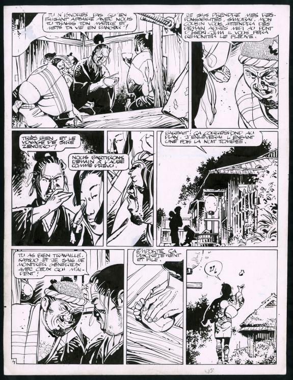 Marc Michetz - Kogaratsu, Planche originale n&deg;4