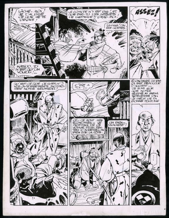 Marc Michetz - Kogaratsu, Planche originale n&deg;14
