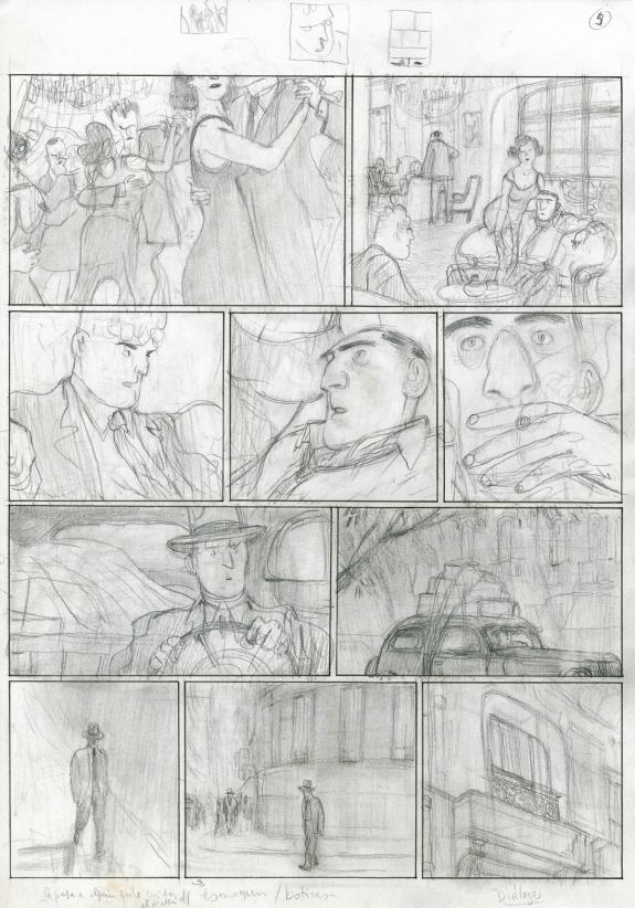 Jorge Gonzalez - Ch&egrave;re Patagonie, Planche originale