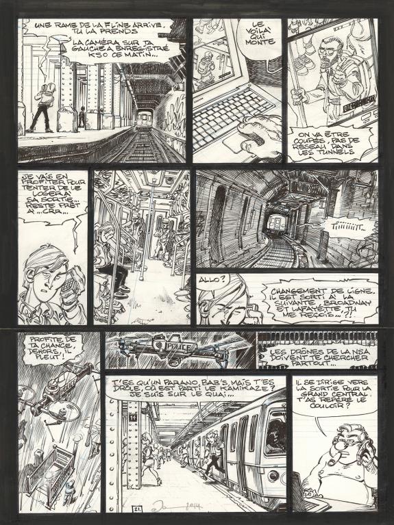 Dan - Soda, R&eacute;surrection, Planche originale n&deg;21