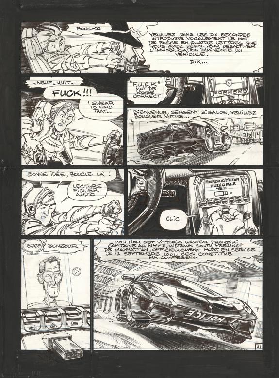 Dan - Soda, R&eacute;surrection, Planche originale n&deg;41