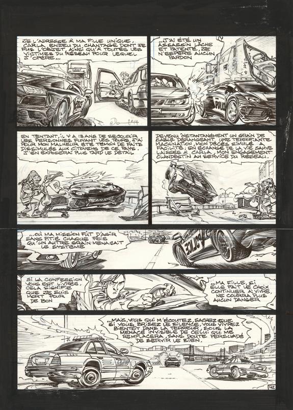 Dan - Soda, R&eacute;surrection, Planche originale n&deg;42