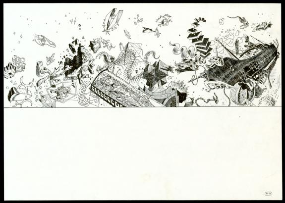 Martin Trystram - Infinity 8, Gu&eacute;rilla symbolique, Double pl