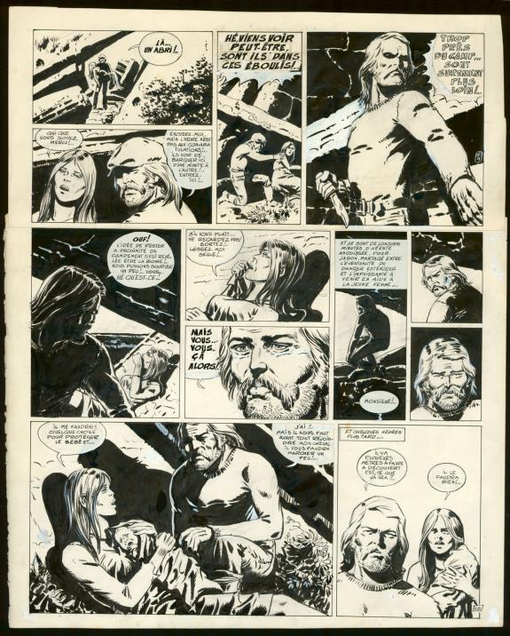 Claude Auclair - Jason Muller, Planche originale n&deg;06 issue 