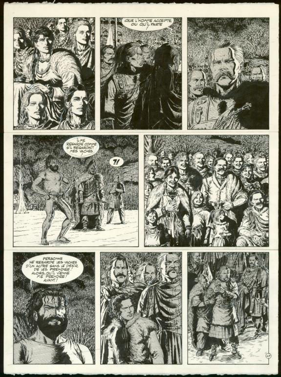 Claude Auclair - Celui-l&agrave;, Planche originale n&deg;47