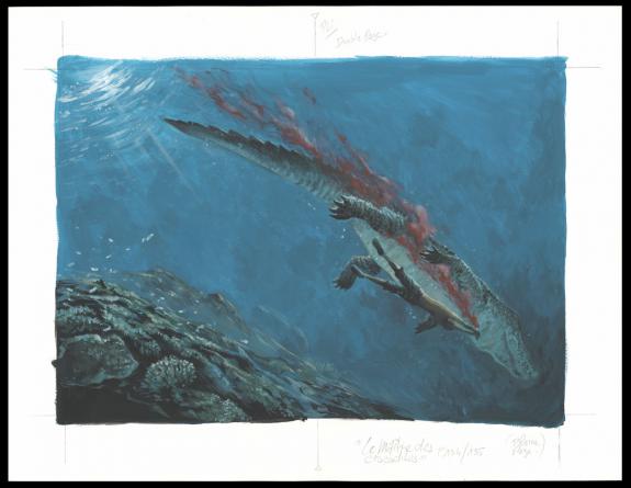 Jean Denis Pendanx - Le Ma&icirc;tre des Crocodiles , Double planc