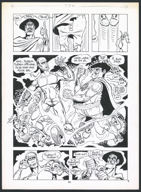 Marcel Gotlib - Rh&acirc;&acirc; Lovely, Tome 3, Planche originale n&deg;08 