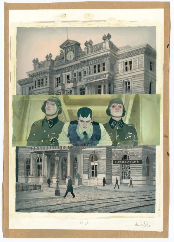 David Sala - Le Joueur d'&eacute;checs, Planche originale n&deg;43