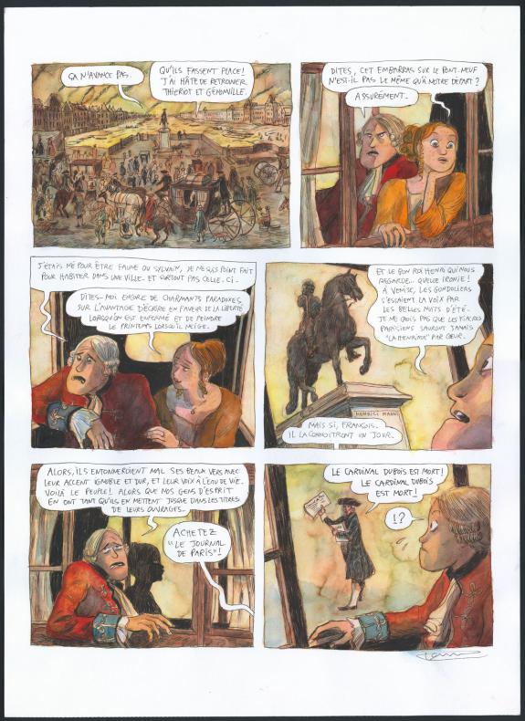 Cl&eacute;ment Oubrerie - Voltaire amoureux, Voltaire amoureux, Pla