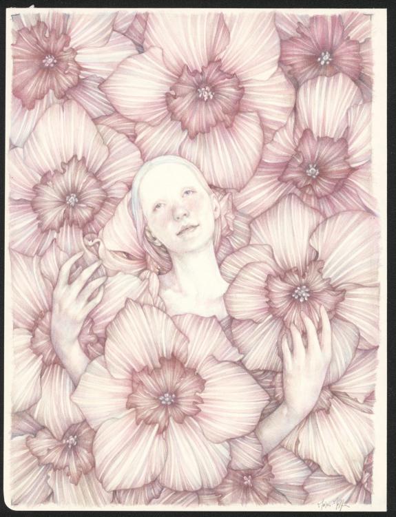 Marco Mazzoni - POUCETTE, Illustration originale